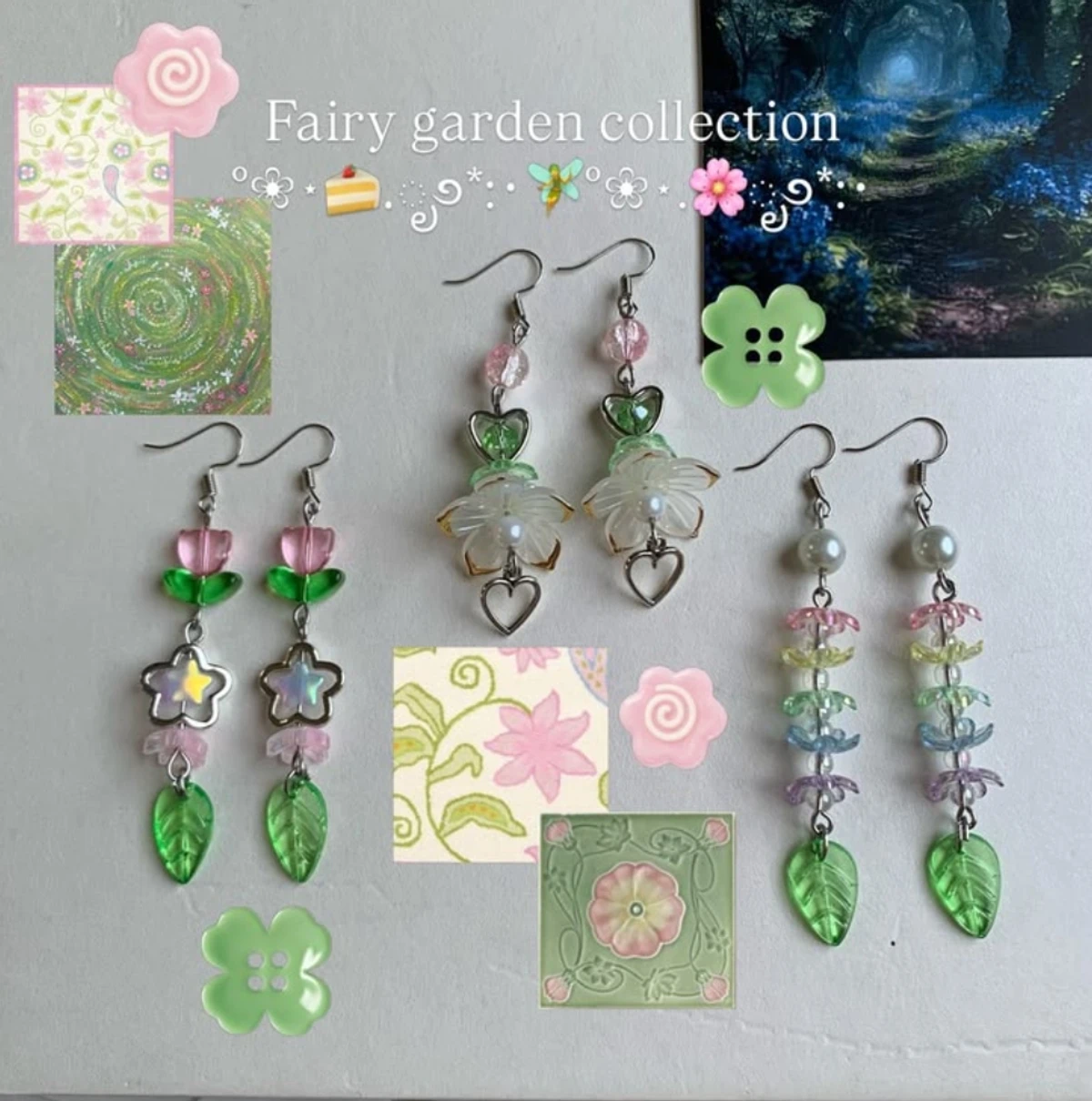 Fairy Garden Earrings