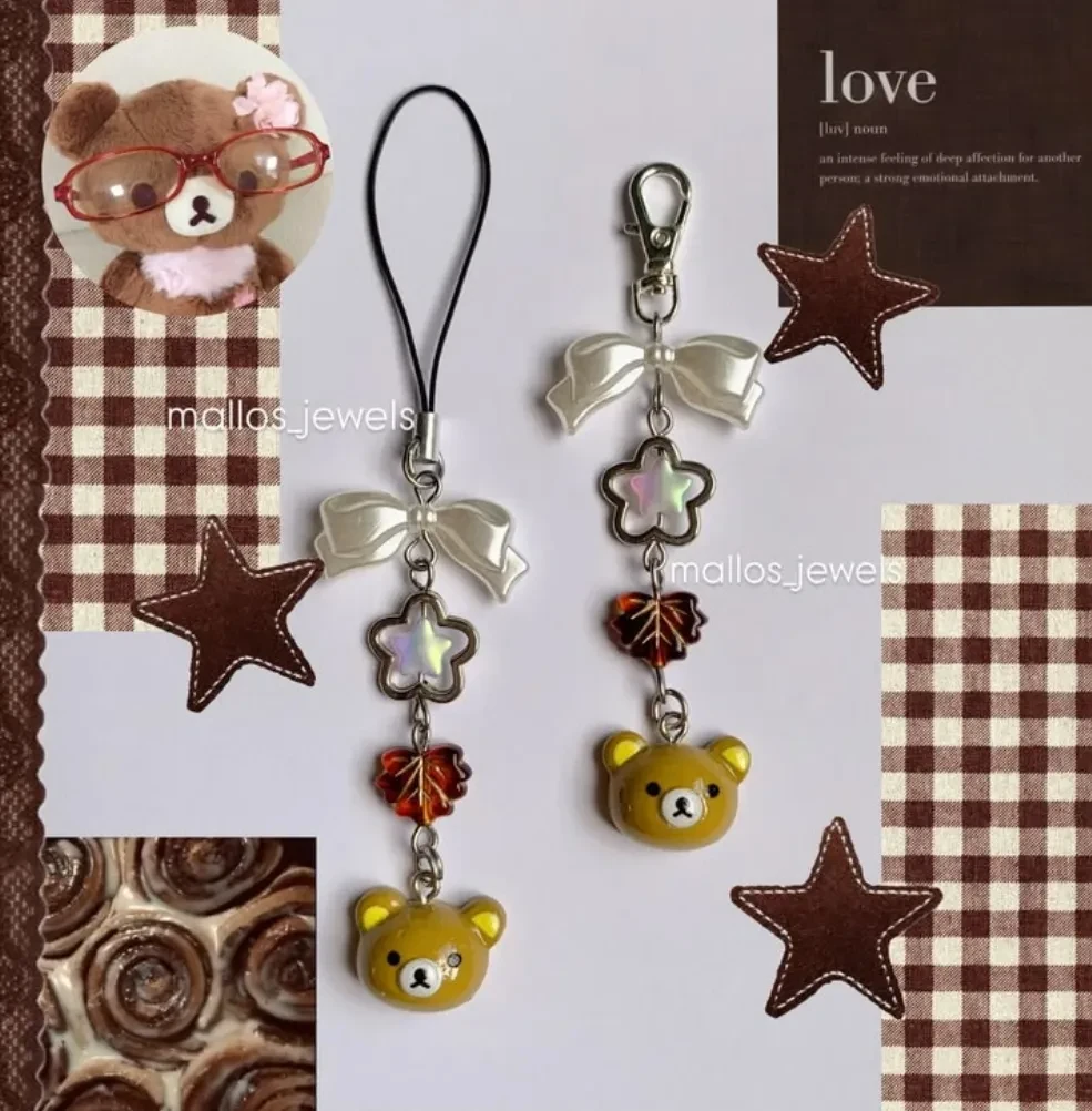 Mini Rilakkuma Keychain